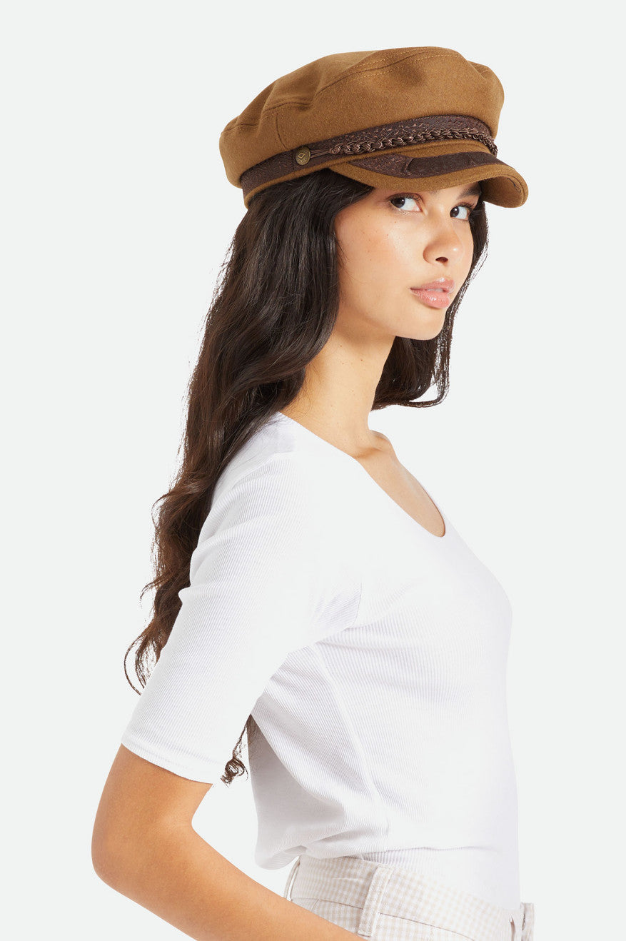 Brixton Fiddler Reserve Women's Hats Brown | 435DQSULZ