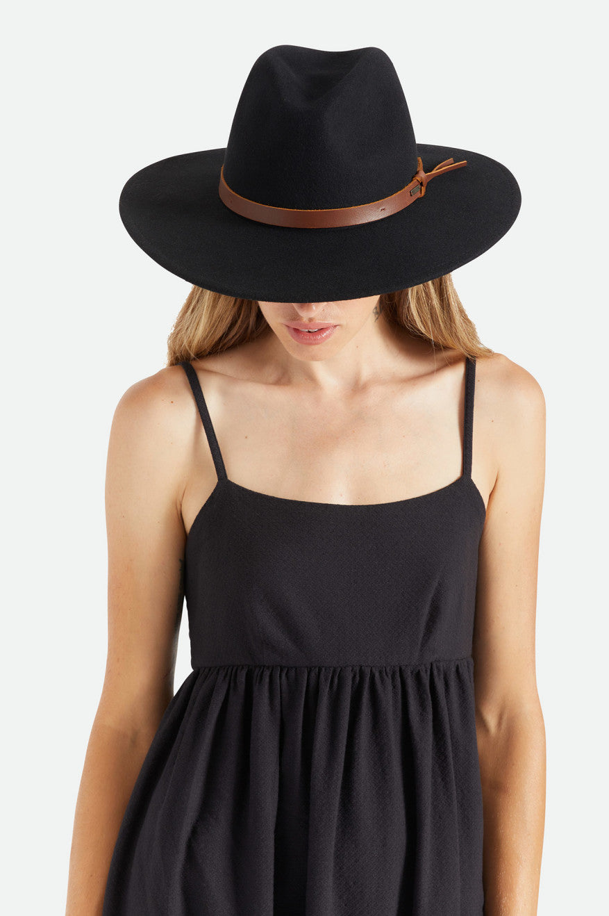 Brixton Field Proper Hat Women's Hats Black | 378KADYQC