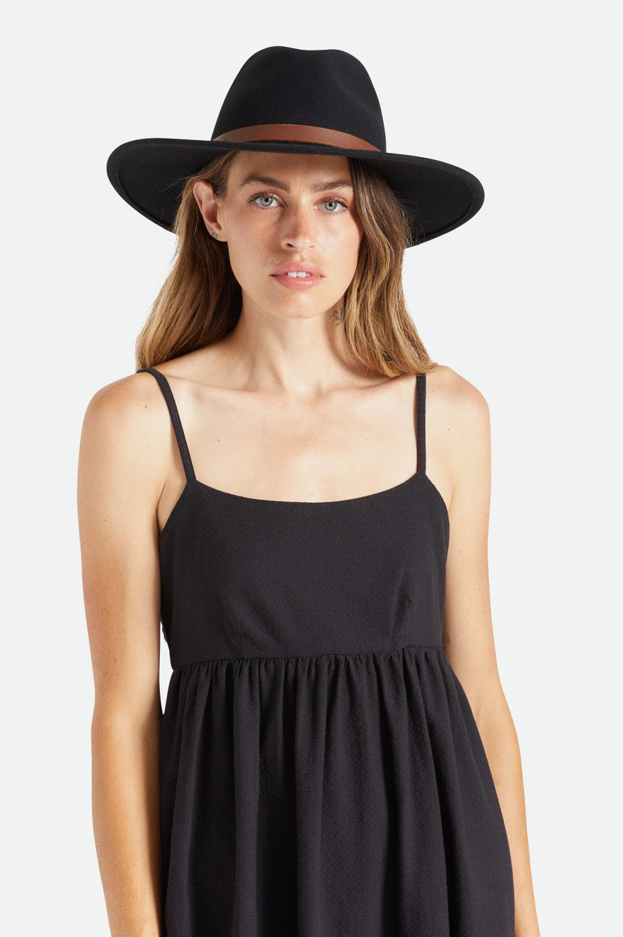 Brixton Field Proper Hat Women's Hats Black | 378KADYQC