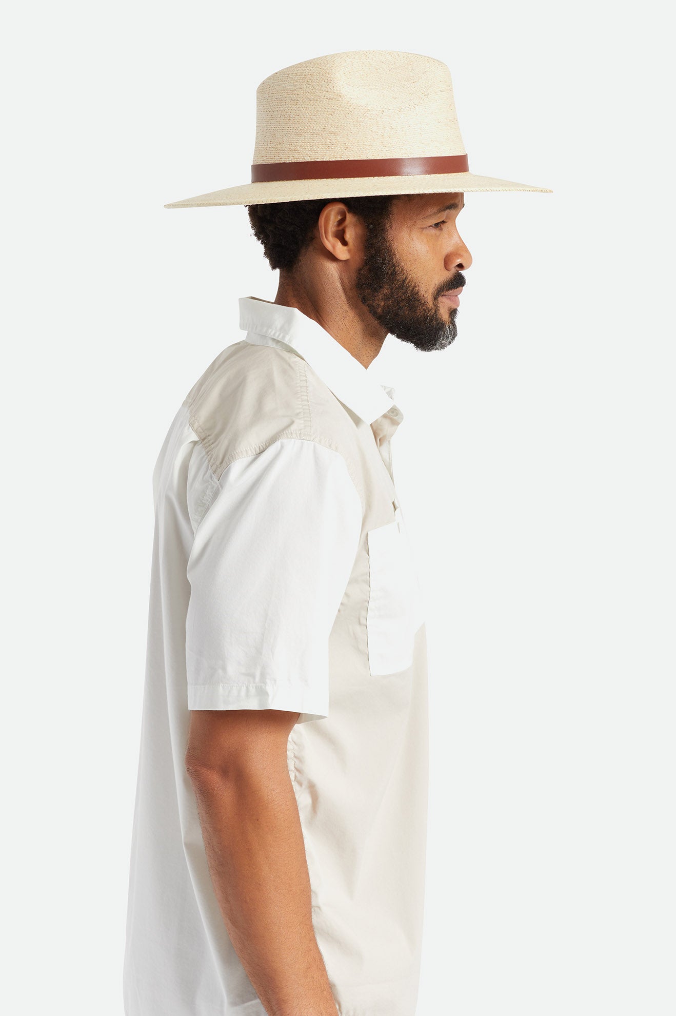 Brixton Field Proper Men's Hats Beige | 815JKMULG