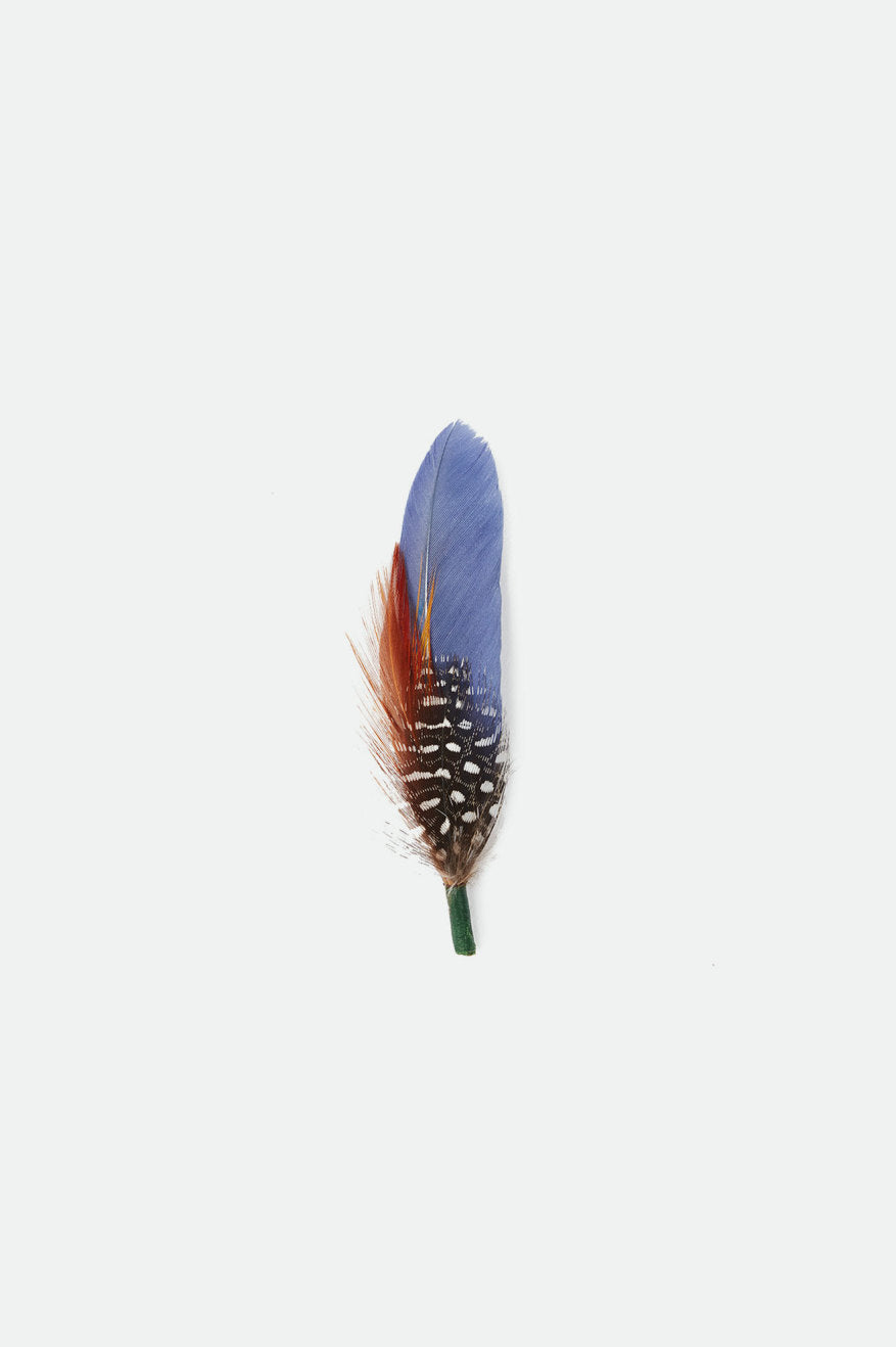 Brixton Frank Universal Hat Feather Unisex Accessories Blue | 937ARDXJF