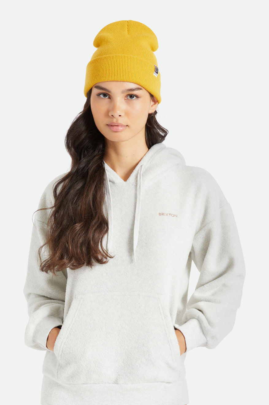 Brixton Harbor Beta Watch Cap Women's Beanie Mustard | 420YEOVJD