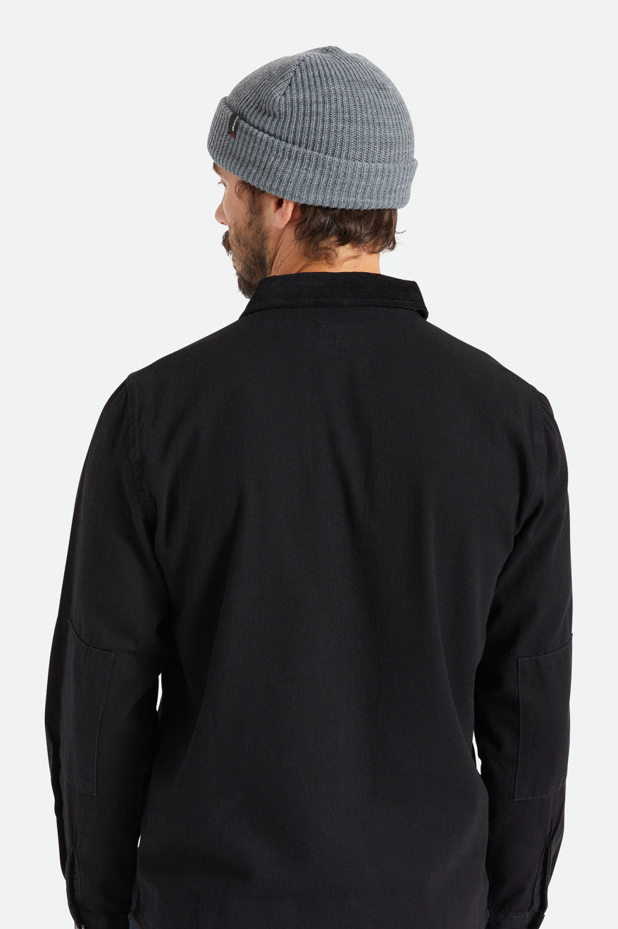 Brixton Heist Men's Beanie Grey | 925GAMIQB