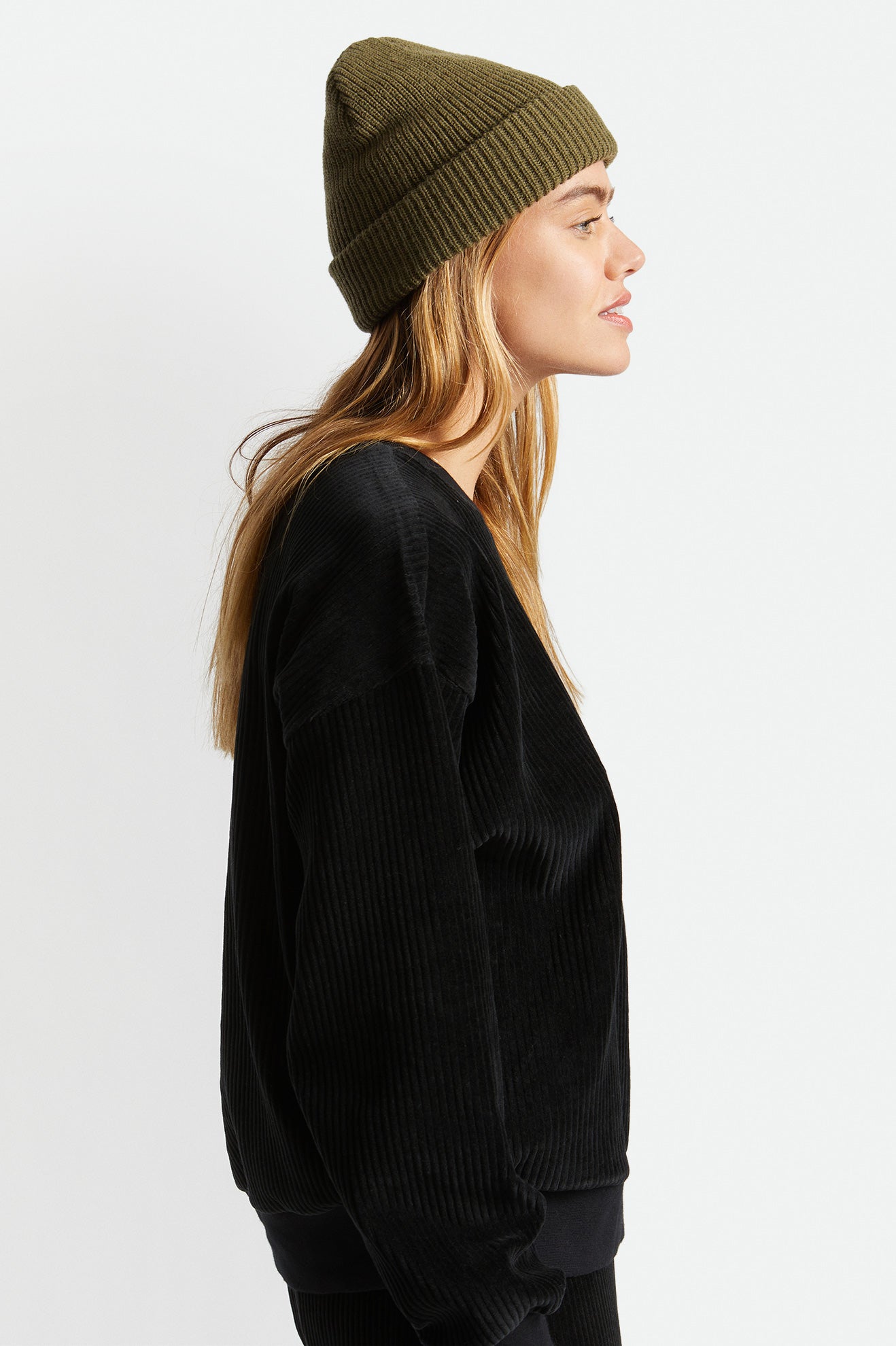 Brixton Heist Men's Beanie Olive | 849HTIOYM