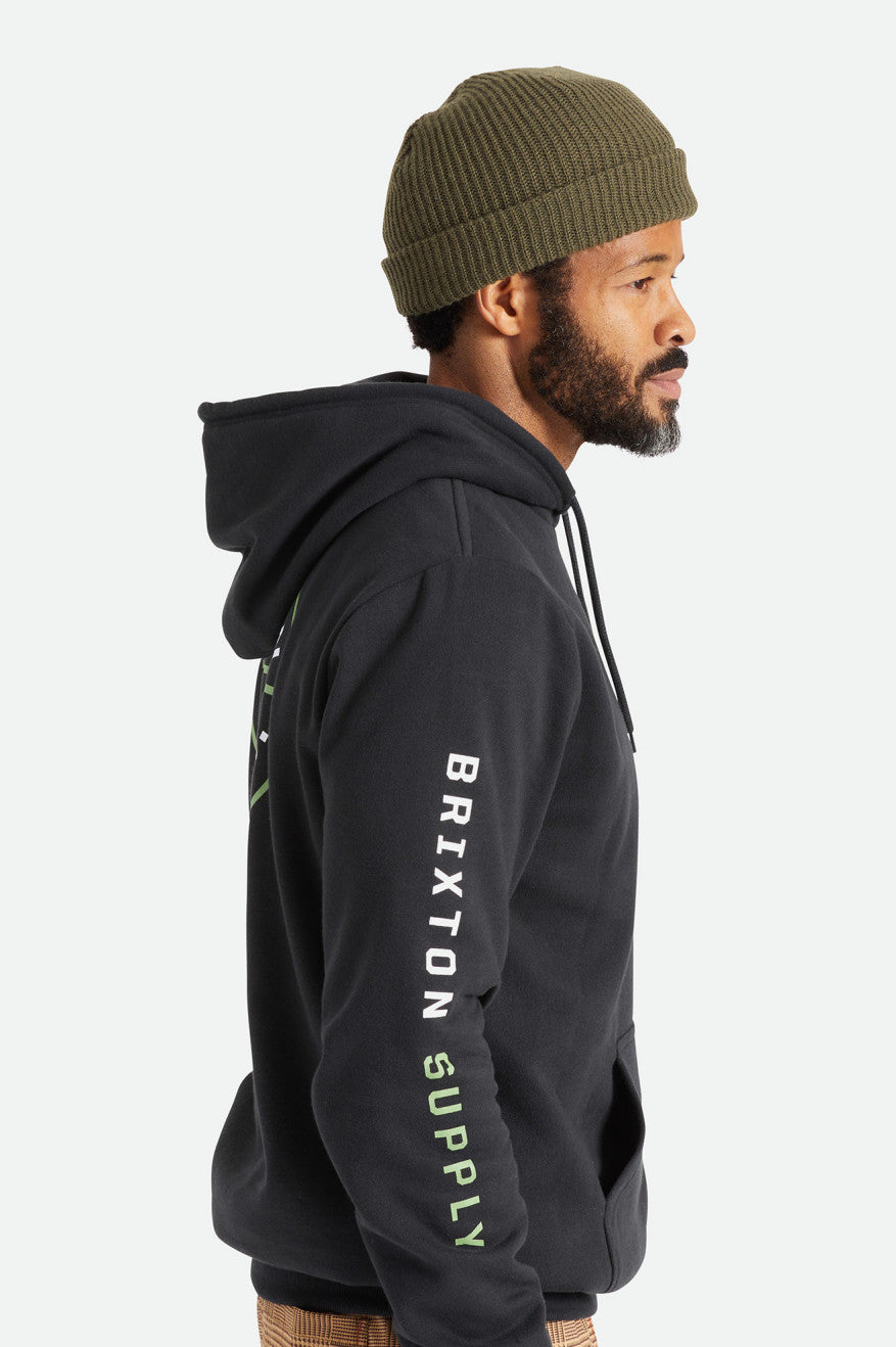 Brixton Heist Men's Beanie Olive | 849HTIOYM