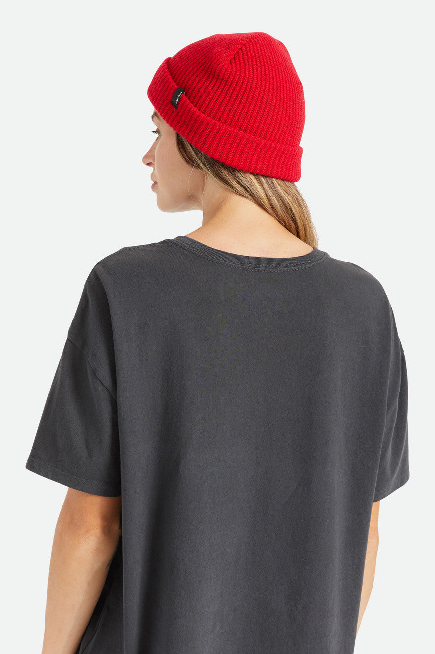 Brixton Heist Men's Beanie Red | 486QZIPAG