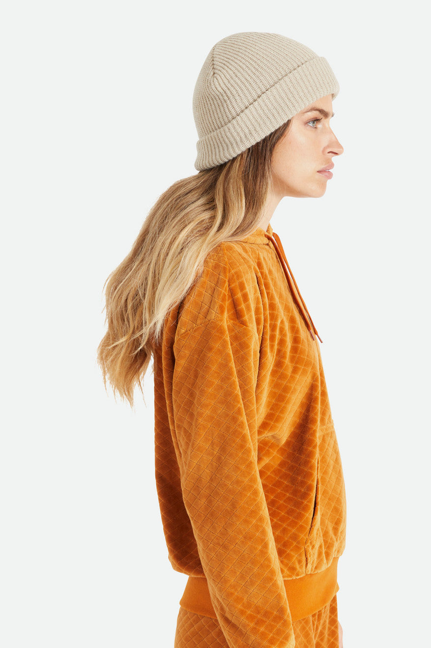 Brixton Heist Women's Beanie Beige | 012JSDIHU