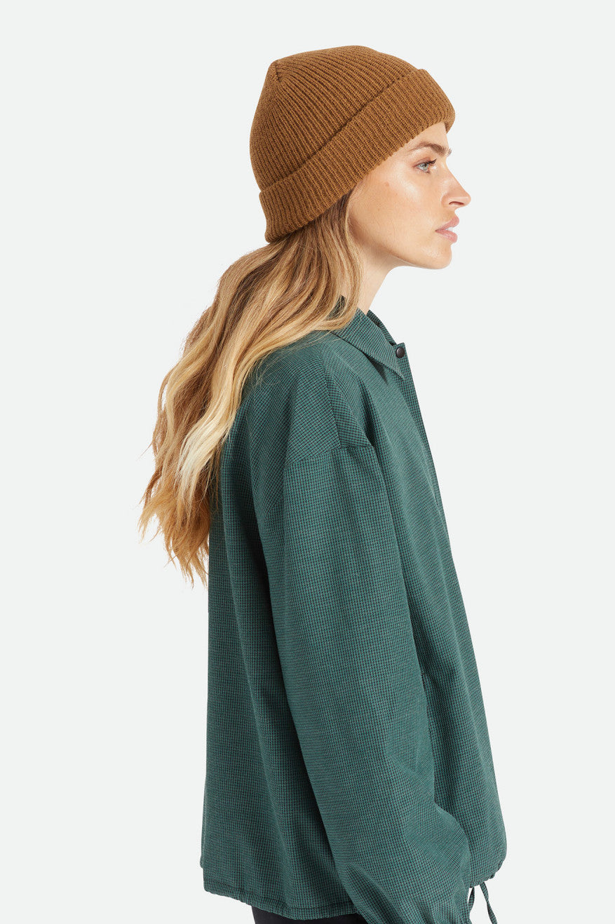 Brixton Heist Women's Beanie Brown | 784KEVQRB