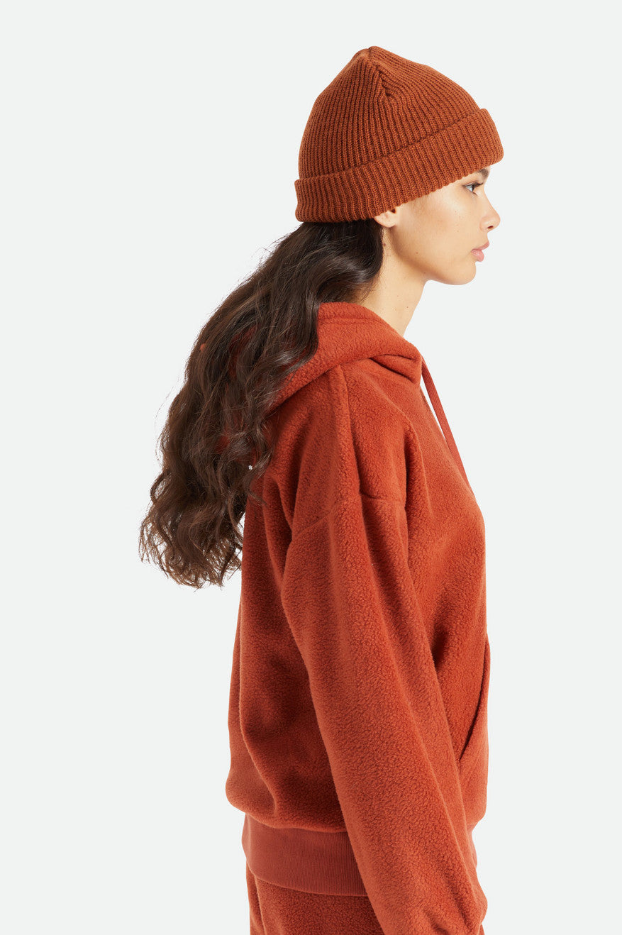 Brixton Heist Women's Beanie Brown | 843DYOFVI