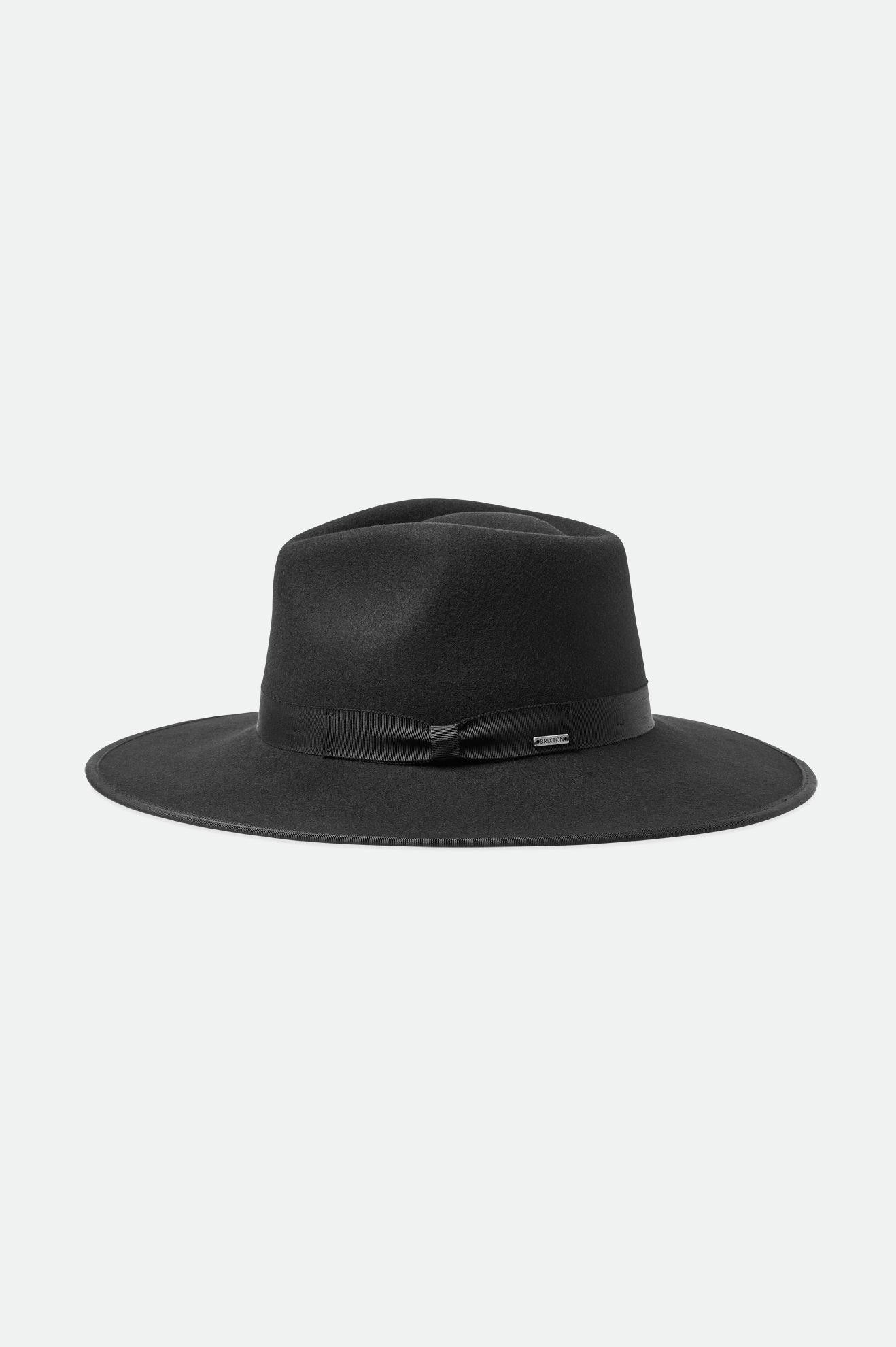 Brixton Jo Rancher Hat Women's Hats Black | 782MOGDZL