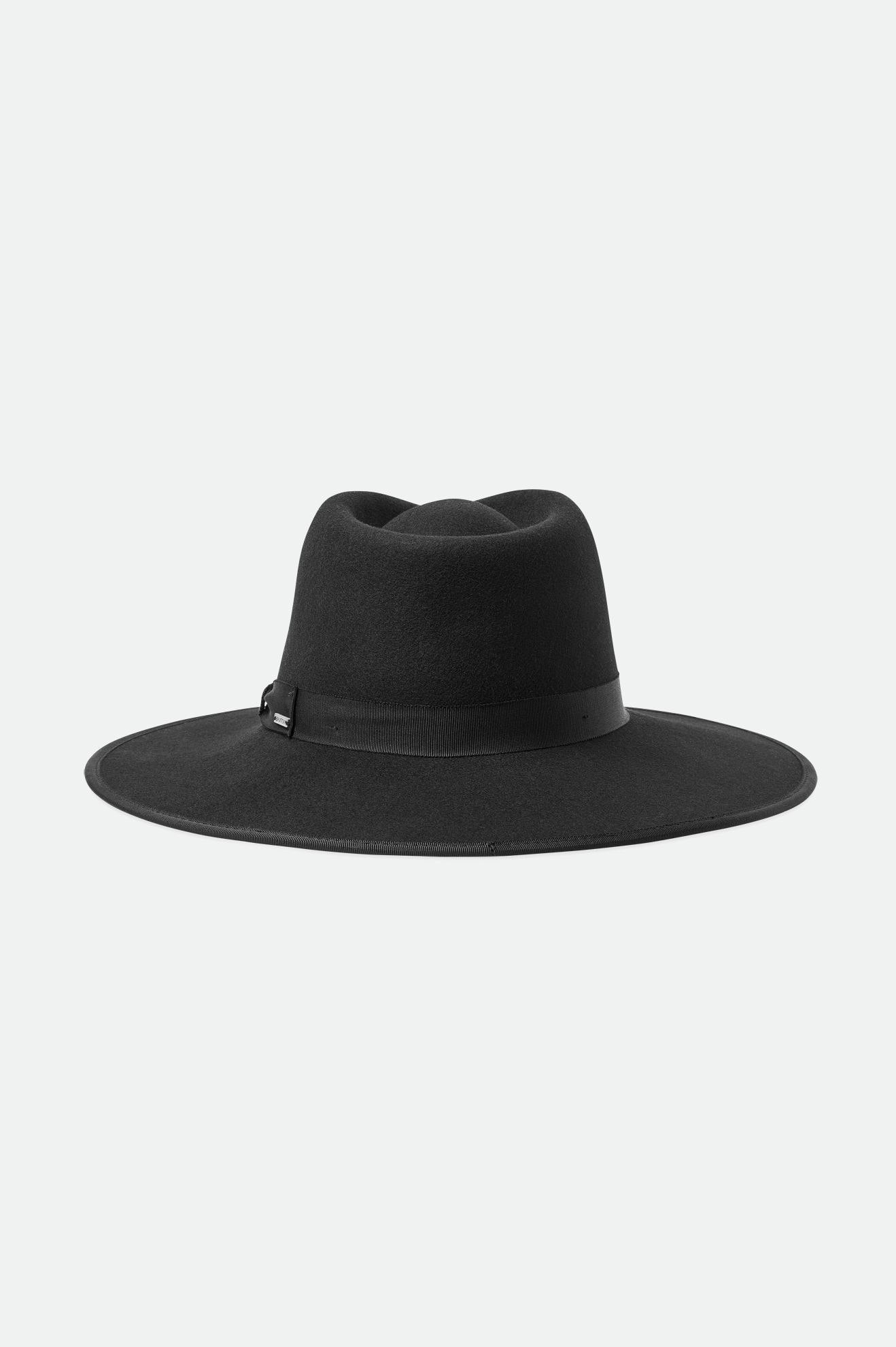 Brixton Jo Rancher Hat Women's Hats Black | 782MOGDZL