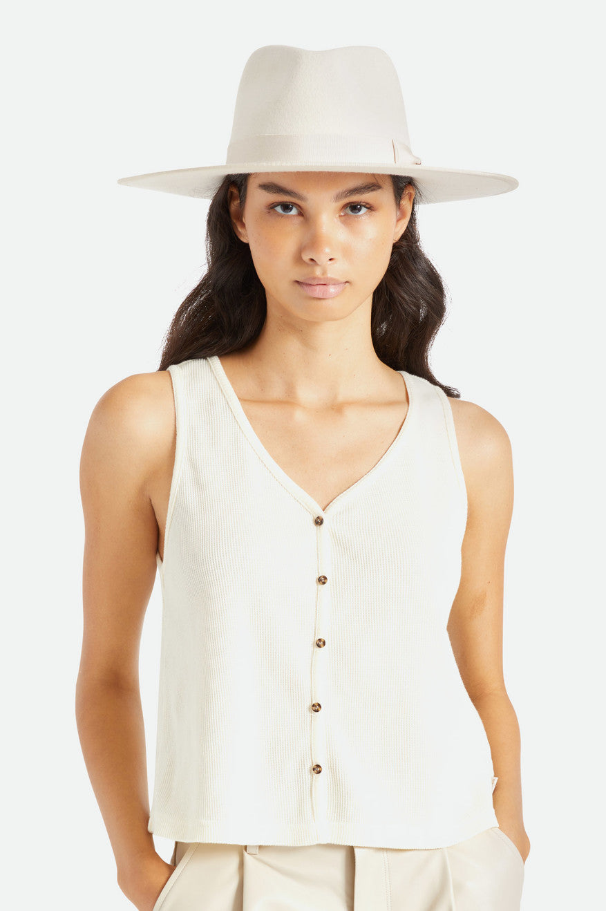 Brixton Jo Rancher Hat Women's Hats White | 038HAZEOM