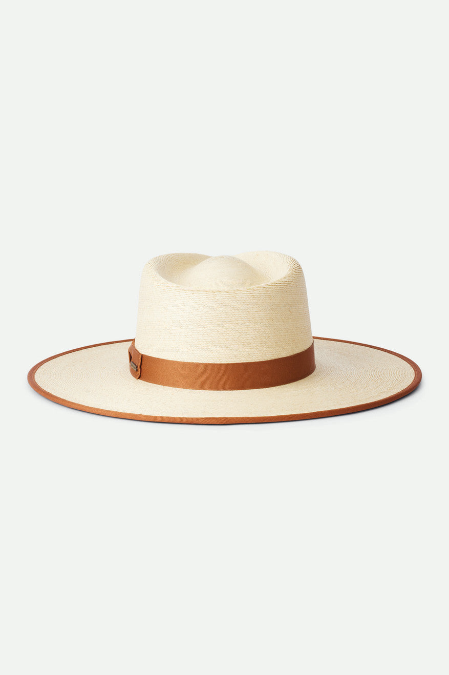 Brixton Jo Rancher Women's Straw Hats Beige | 571DFGJSW