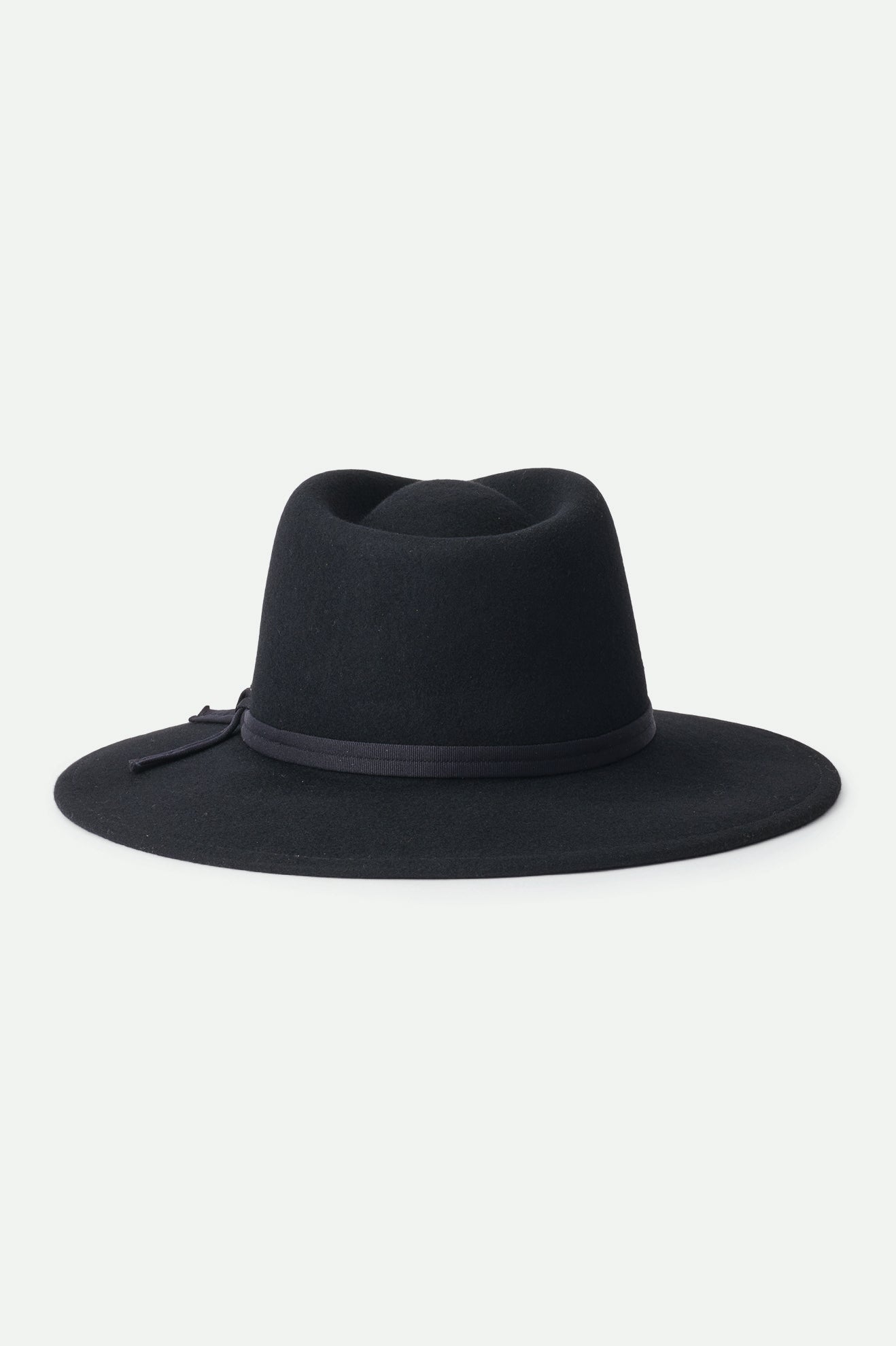 Brixton Joanna Felt Packable Hat Women's Hats Black | 302XNQFTL