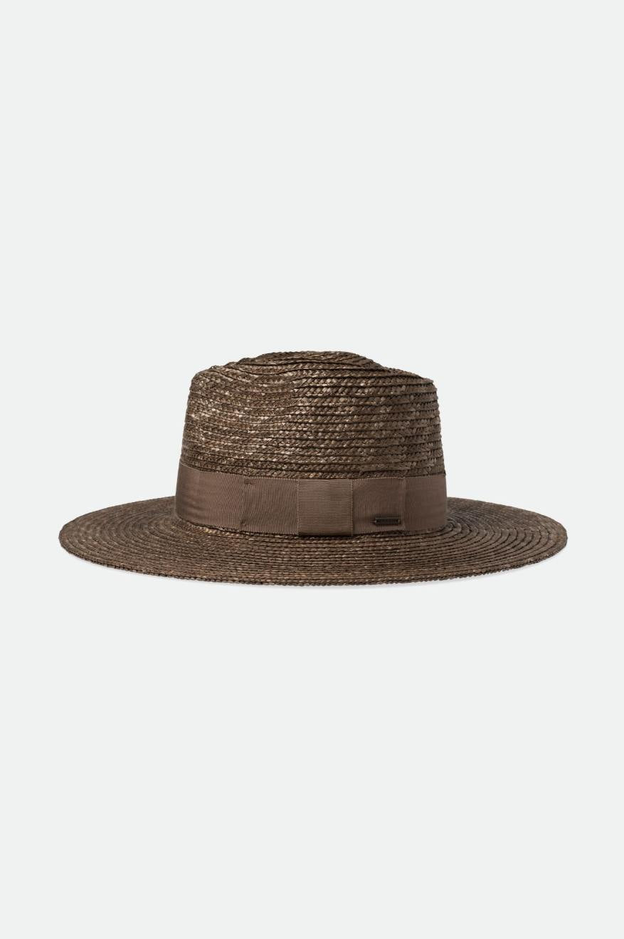 Brixton Joanna Women's Straw Hats Brown | 712XQBDPG