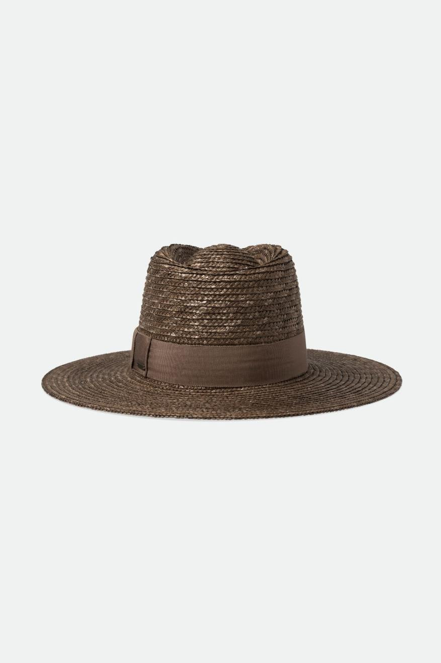 Brixton Joanna Women's Straw Hats Brown | 712XQBDPG