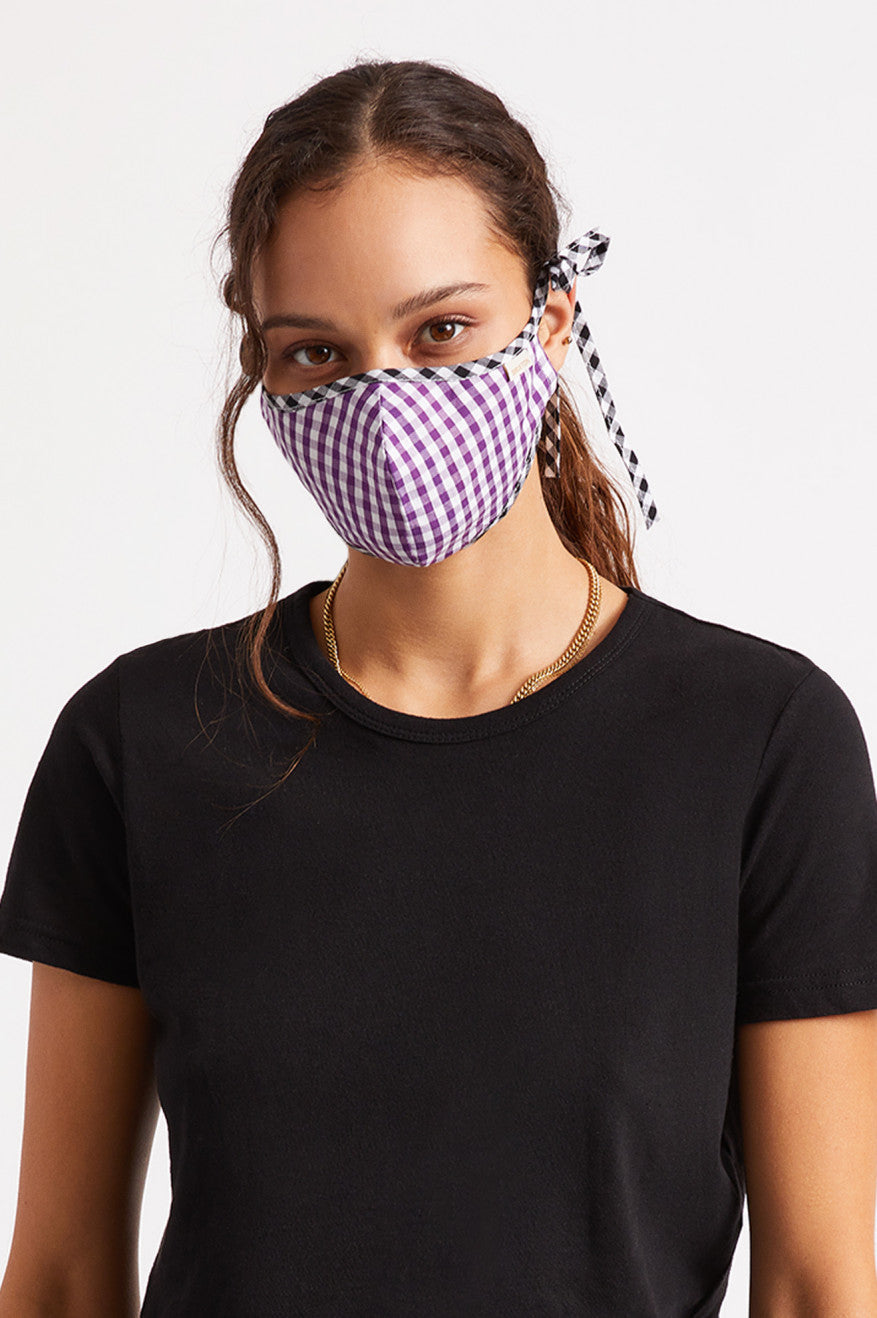 Brixton Lightweight Antimicrobial Unisex Face Masks Purple | 904NZUBAR