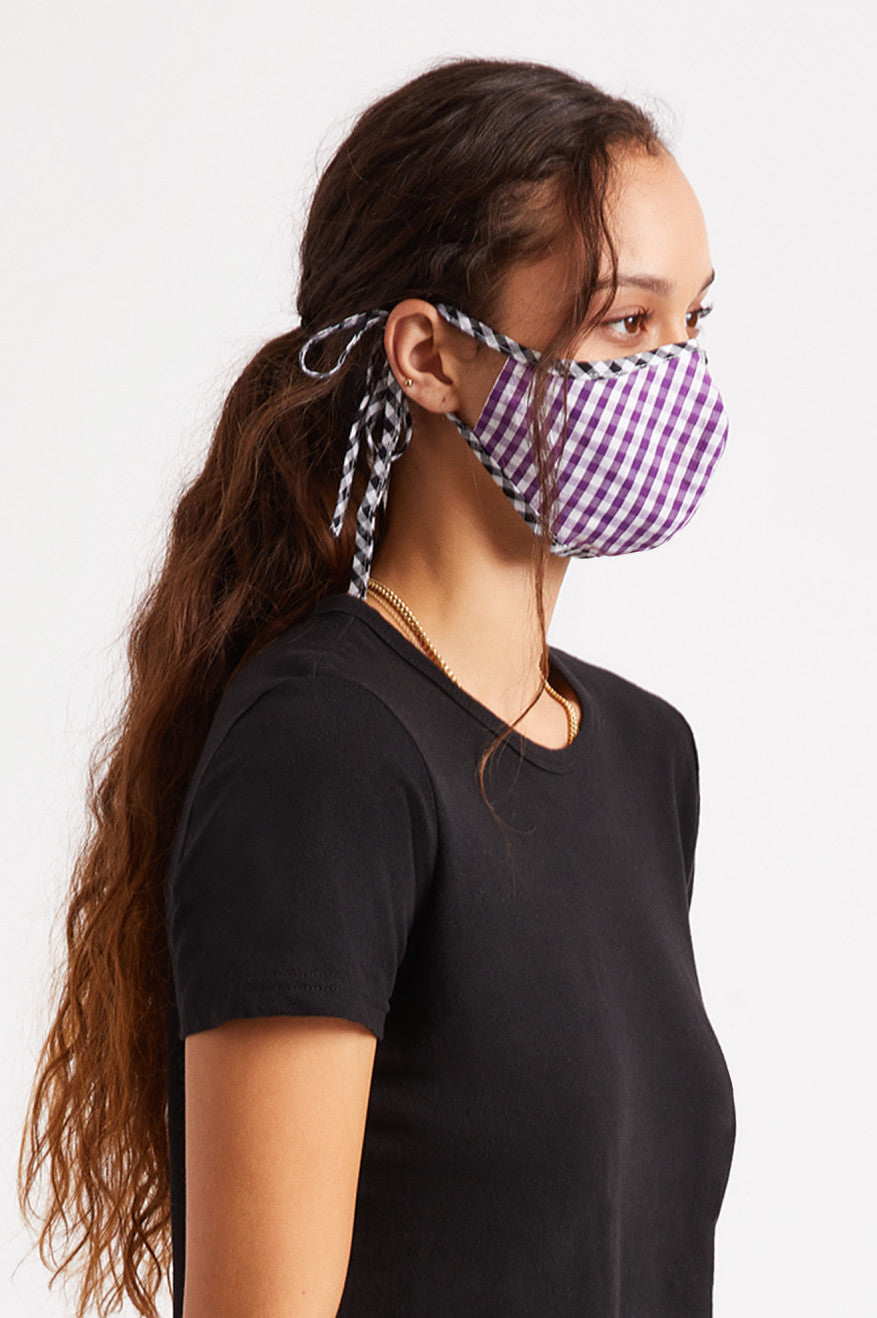 Brixton Lightweight Antimicrobial Unisex Face Masks Purple | 904NZUBAR