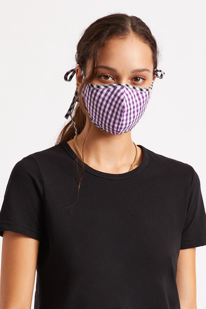 Brixton Lightweight Antimicrobial Unisex Face Masks Purple | 904NZUBAR