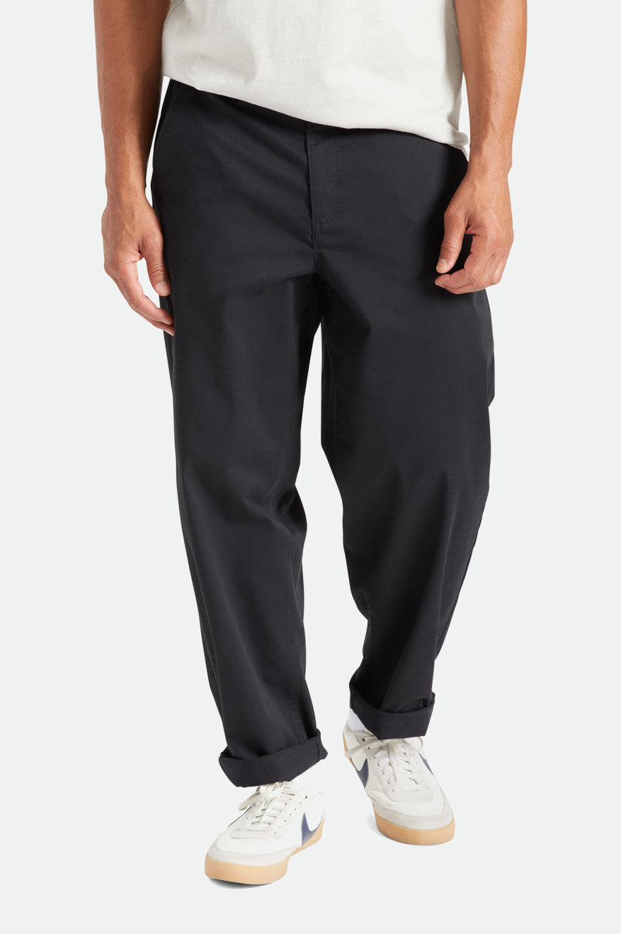 Brixton Medina Men\'s Pants Black | 584GICWML