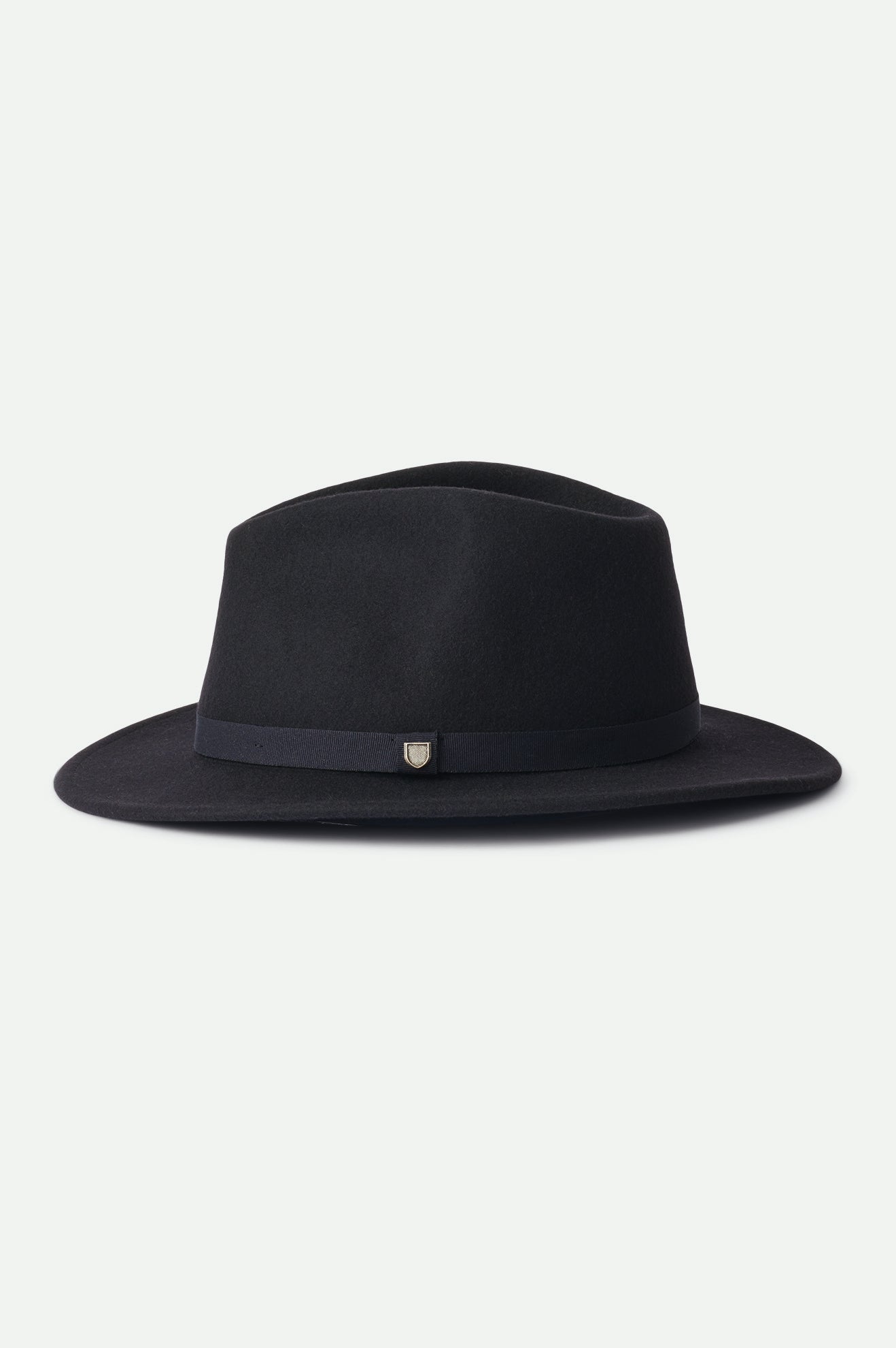 Brixton Messer Packable Men's Fedoras Black | 780TQDHMB