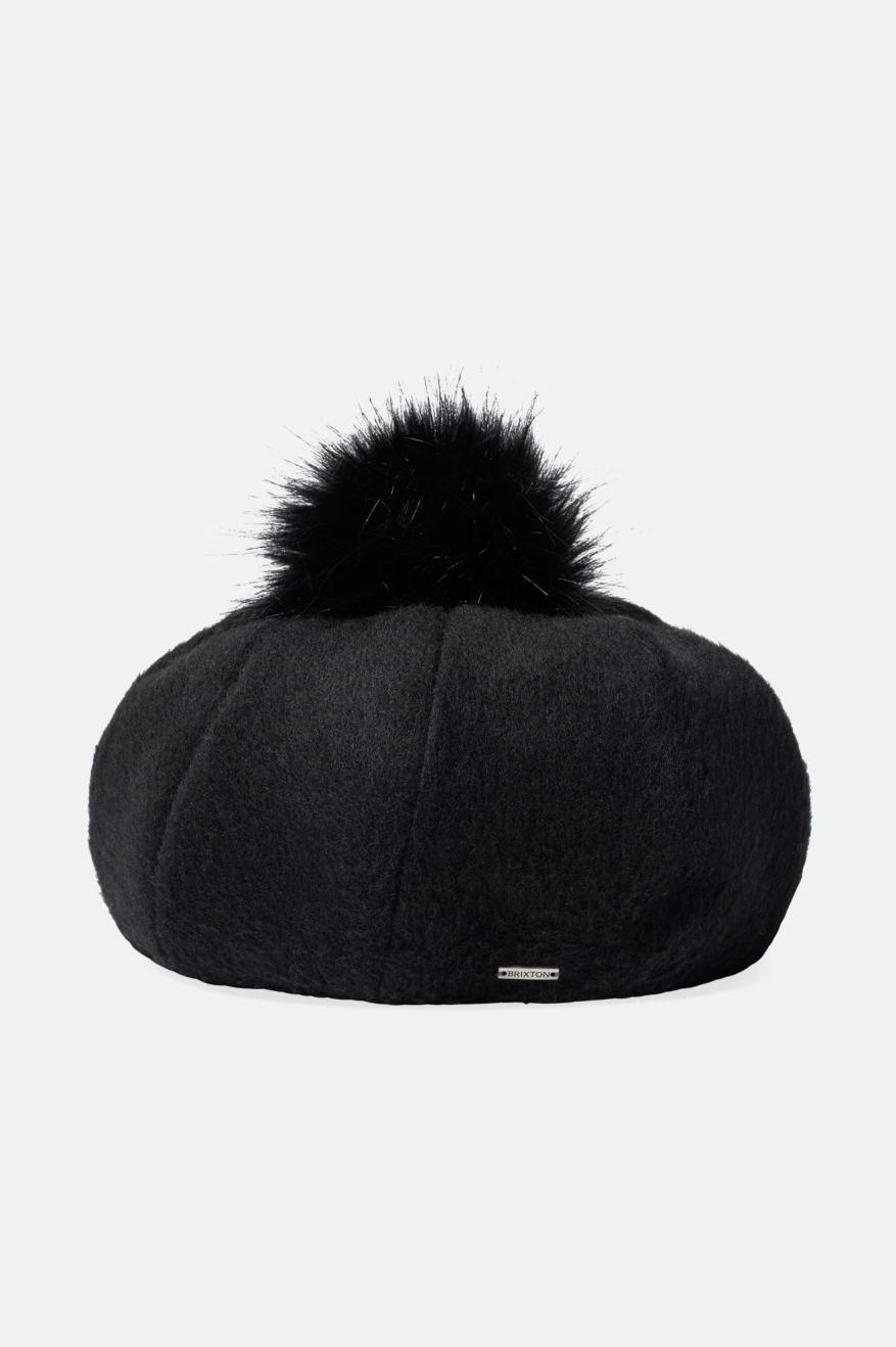 Brixton Natalie Oversized Pom Women's Berets Black | 970SKXCRO