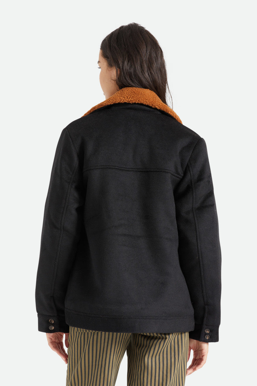 Brixton Nouvelle Women's Jackets Black | 450YIUMPO