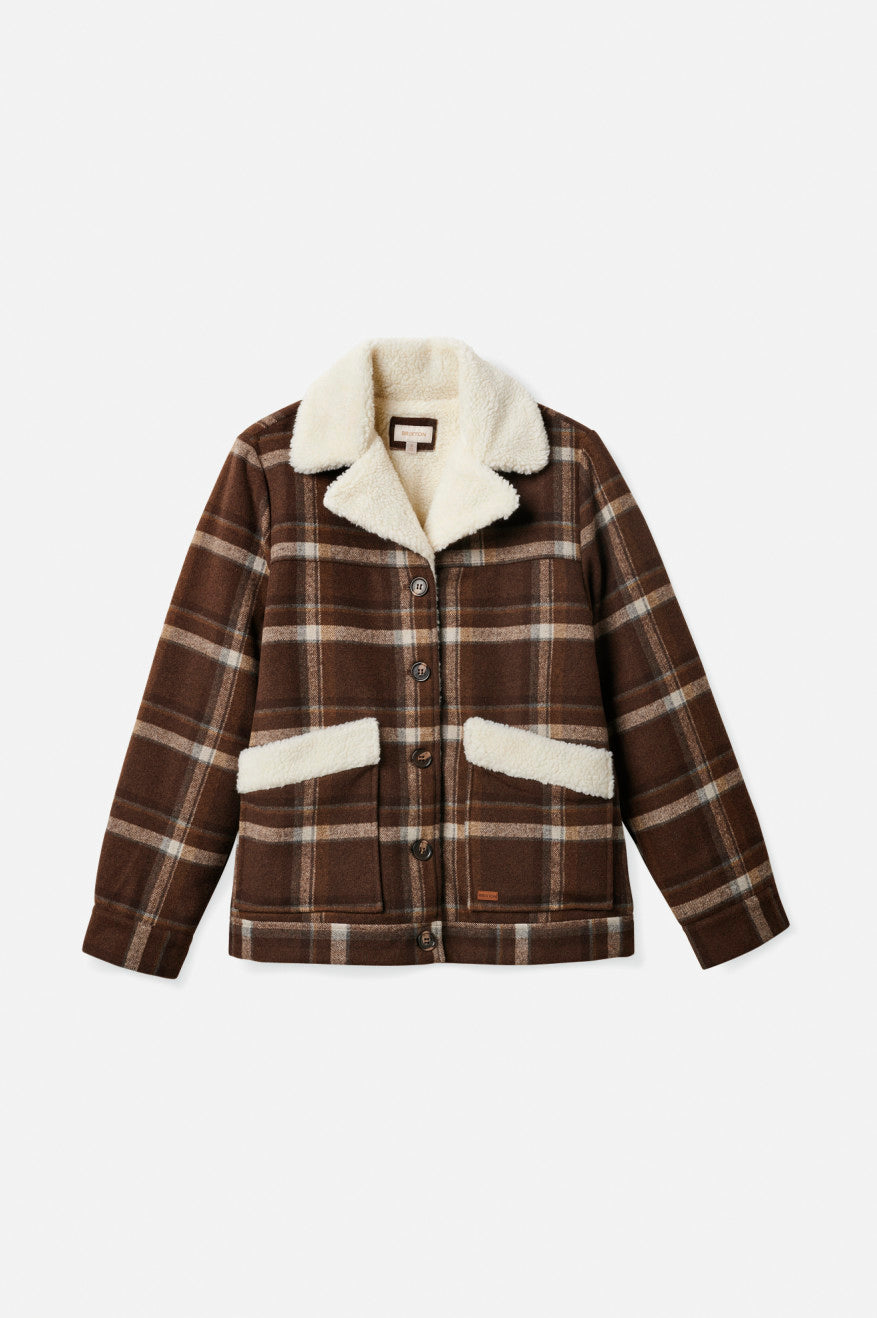 Brixton Nouvelle Women's Jackets Brown | 215PWULTN