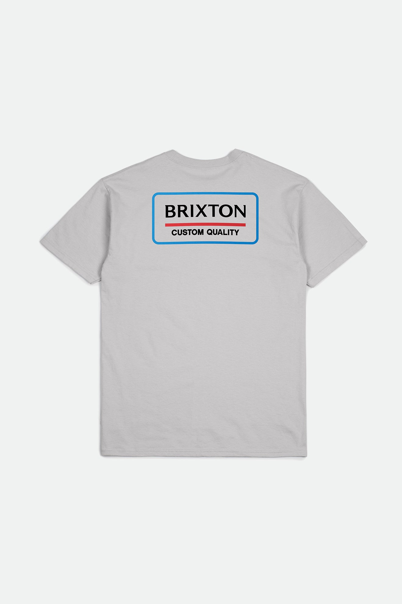 Brixton Palmer Proper S/S Standard Men's Tops Silver | 504GUNSVY