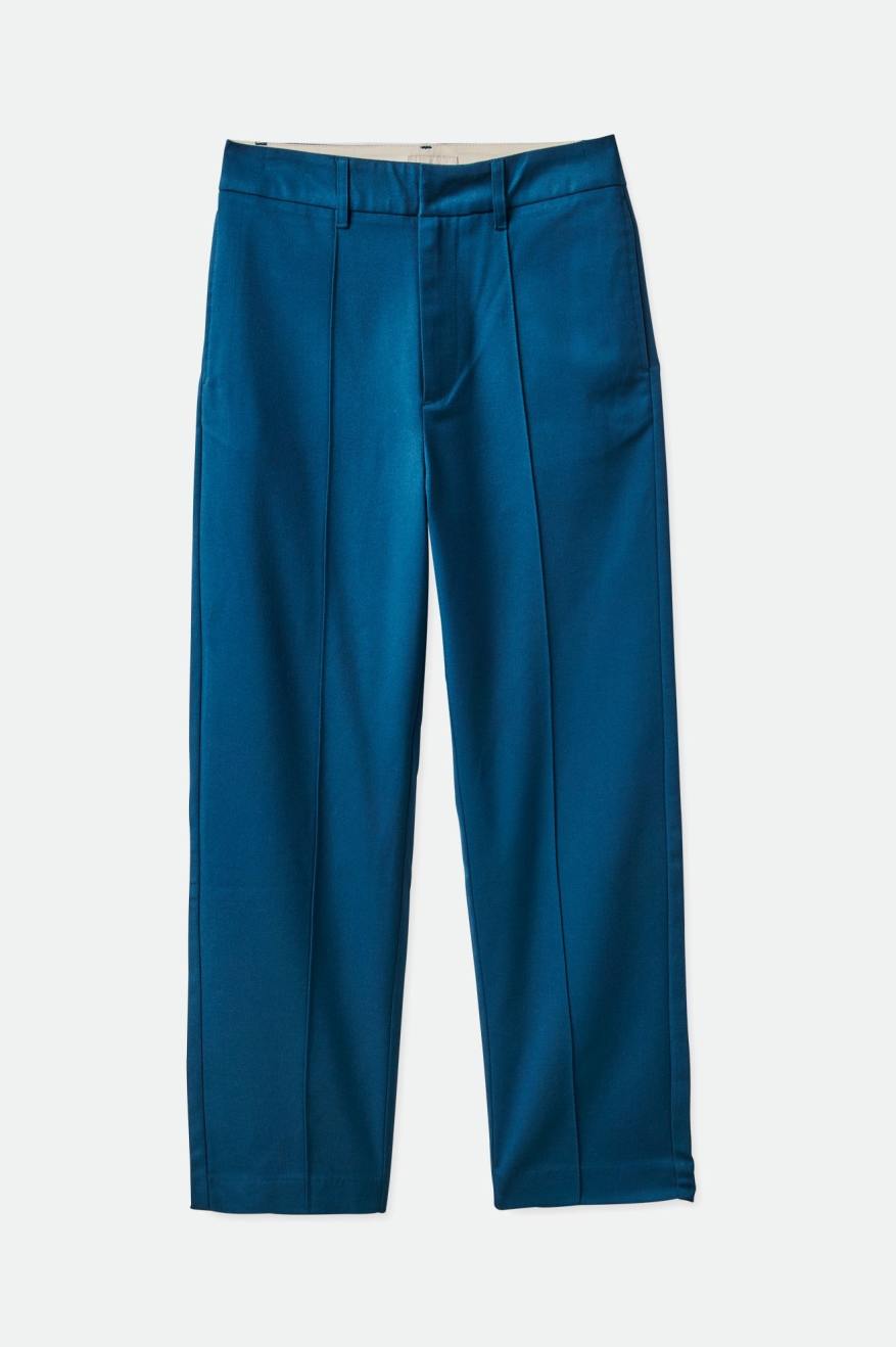 Brixton Retro Trouser Women's Bottoms Turquoise | 631NPTJOR