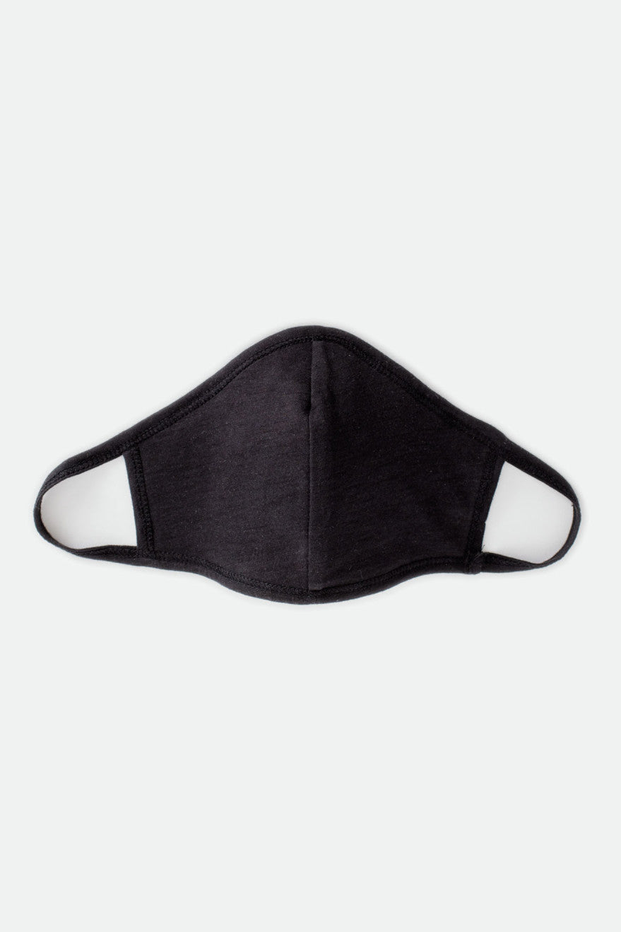 Brixton Reversible Unisex Face Masks Black | 596UDKWNA