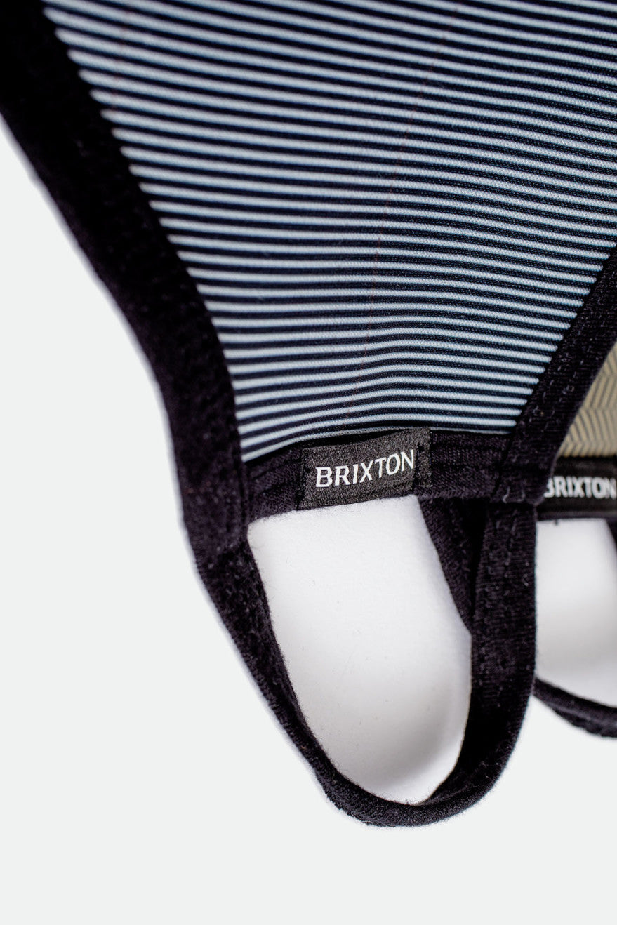 Brixton Reversible Unisex Face Masks Black | 795WRMIHS