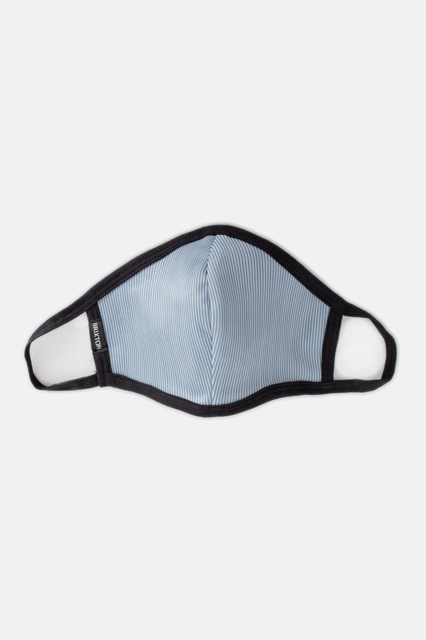 Brixton Reversible Unisex Face Masks Blue | 962WZUHPS