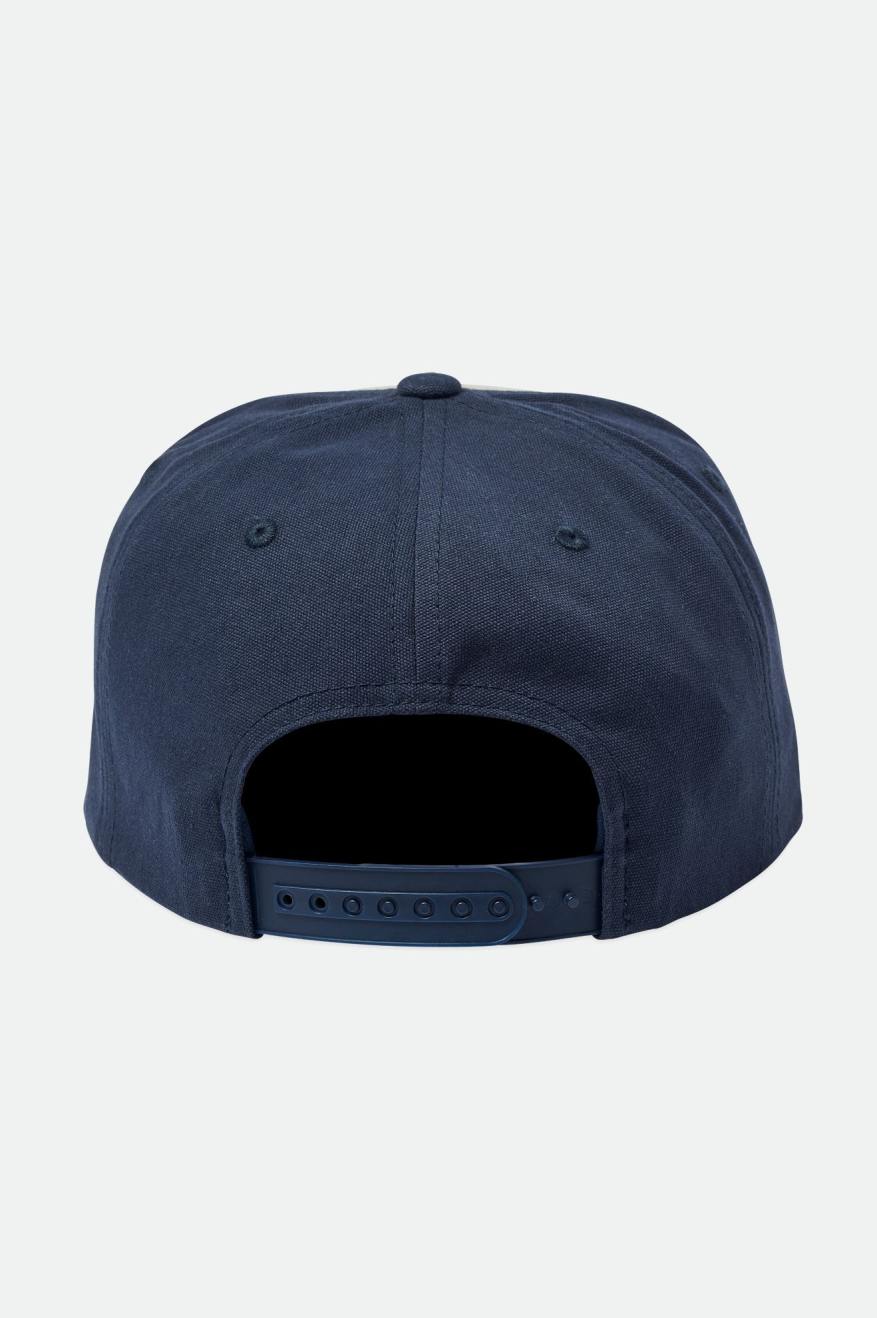 Brixton Steadfast HP Men's Caps Navy / Grey | 936ULXJNK