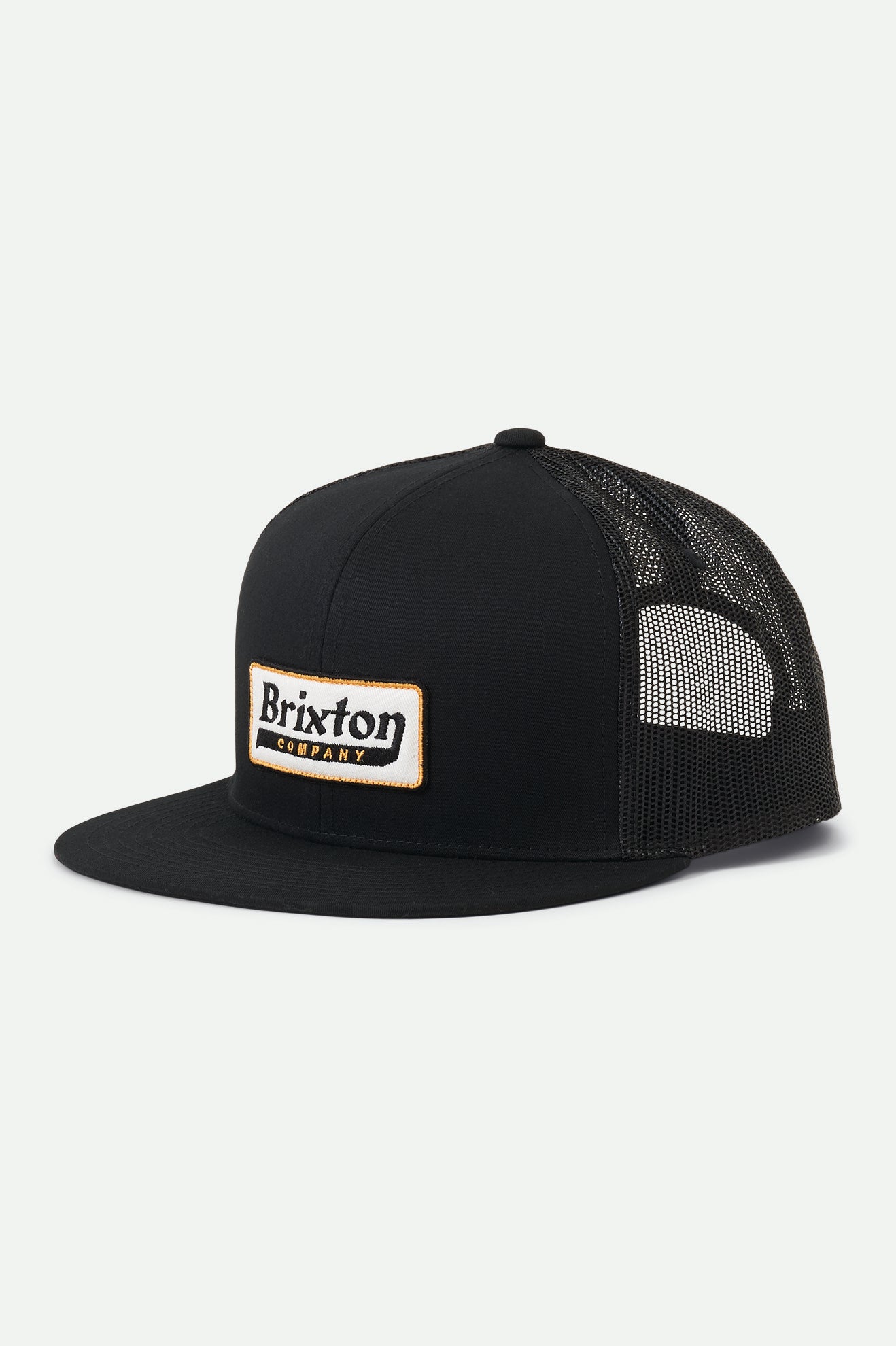 Brixton Steadfast HP Mesh Cap Men\'s Caps Black | 631WRIYGH