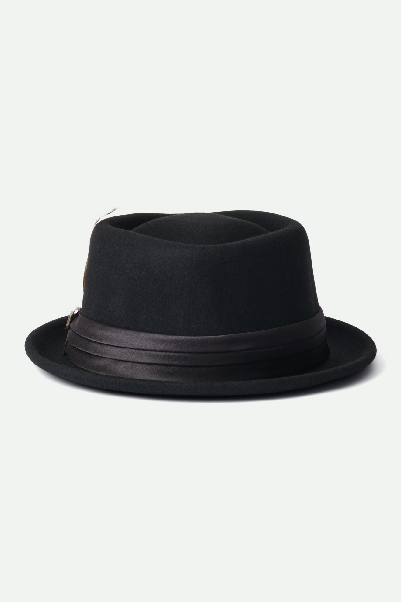 Brixton Stout Pork Pie Women's Hats Black | 730LPEQHY