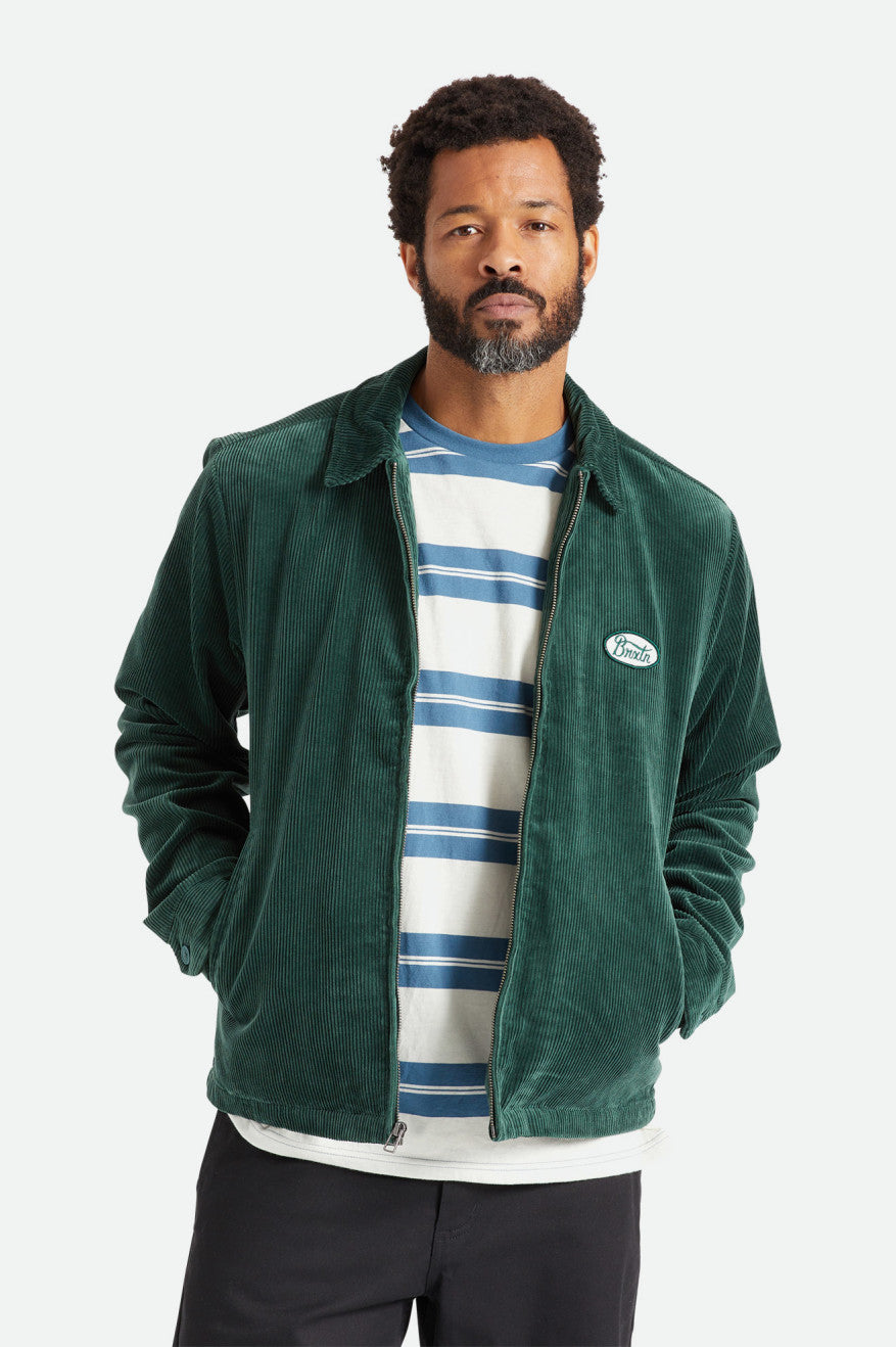 Brixton Utopia Men's Jackets Turquoise | 637OLUJZH