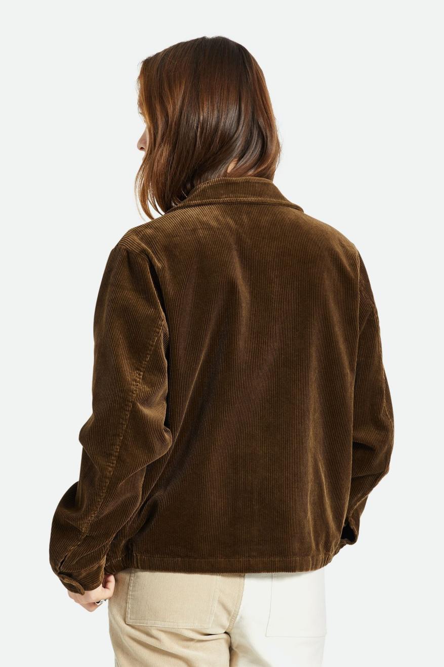 Brixton Utopia Women's Jackets Brown | 962VOJLYA