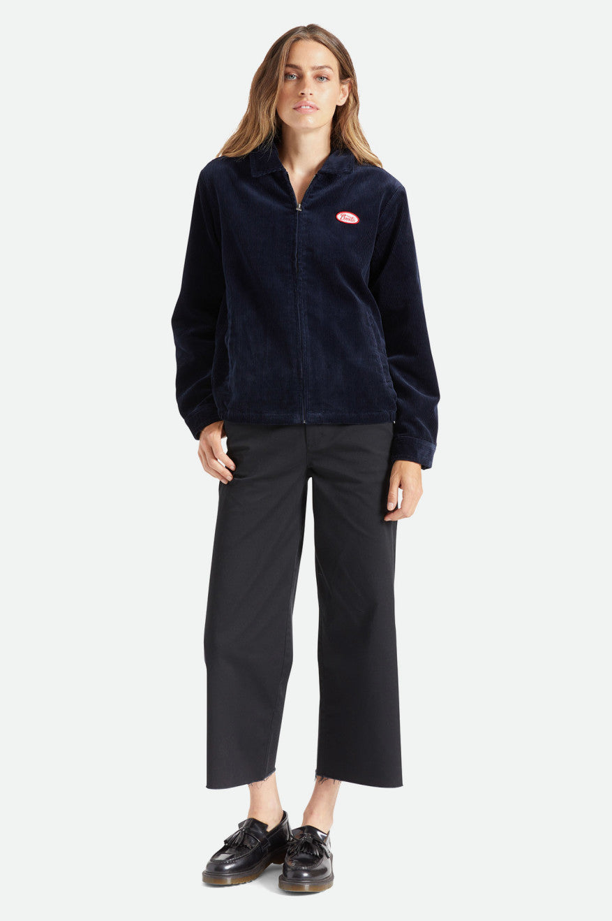 Brixton Utopia Women's Jackets Navy | 213LMREWJ