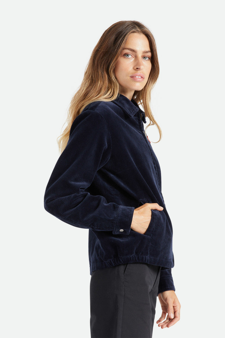 Brixton Utopia Women's Jackets Navy | 213LMREWJ