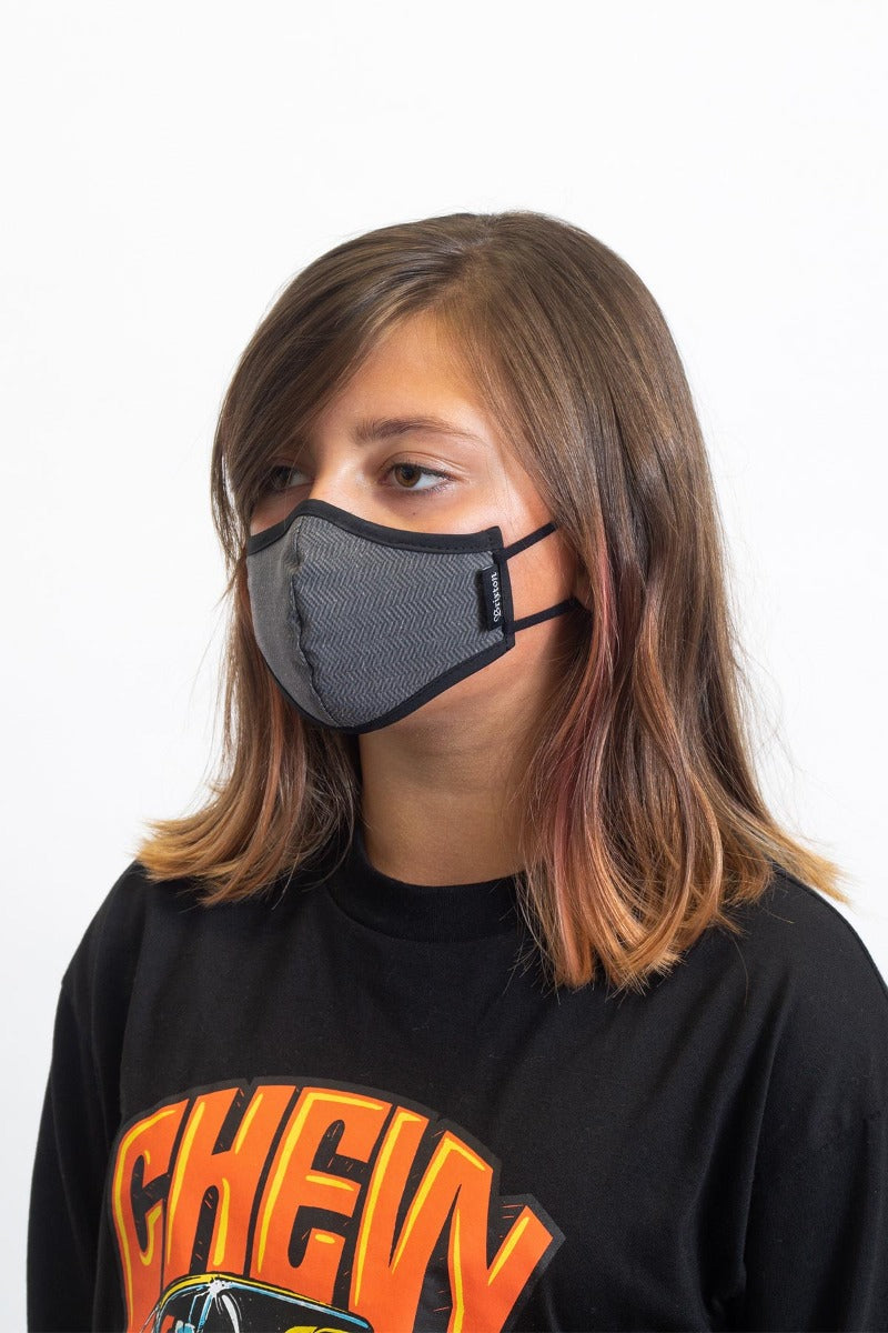 Brixton Youth Antimicrobial Unisex Face Masks Black | 751QCHERT