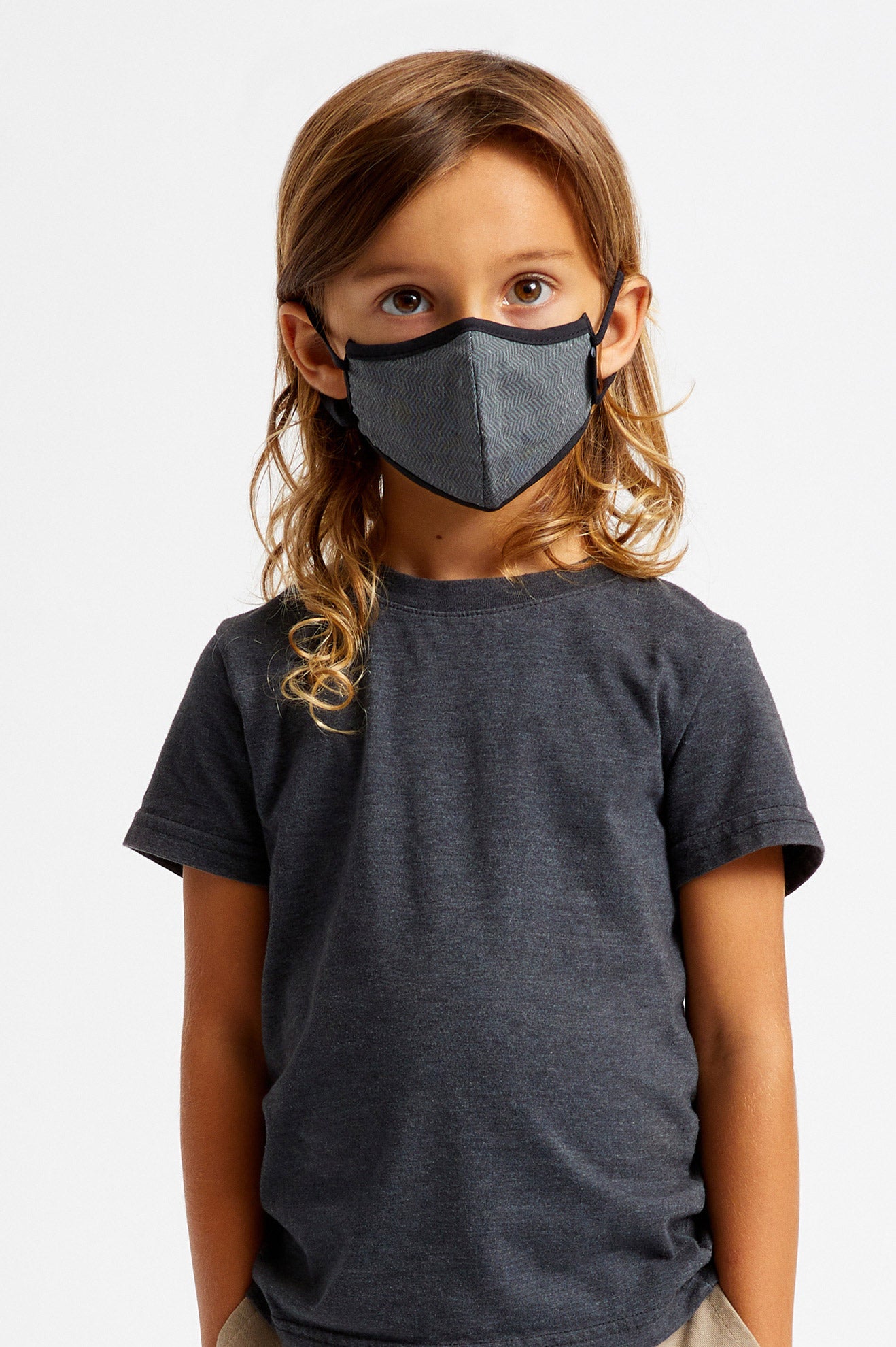 Brixton Youth Antimicrobial Unisex Face Masks Black | 751QCHERT