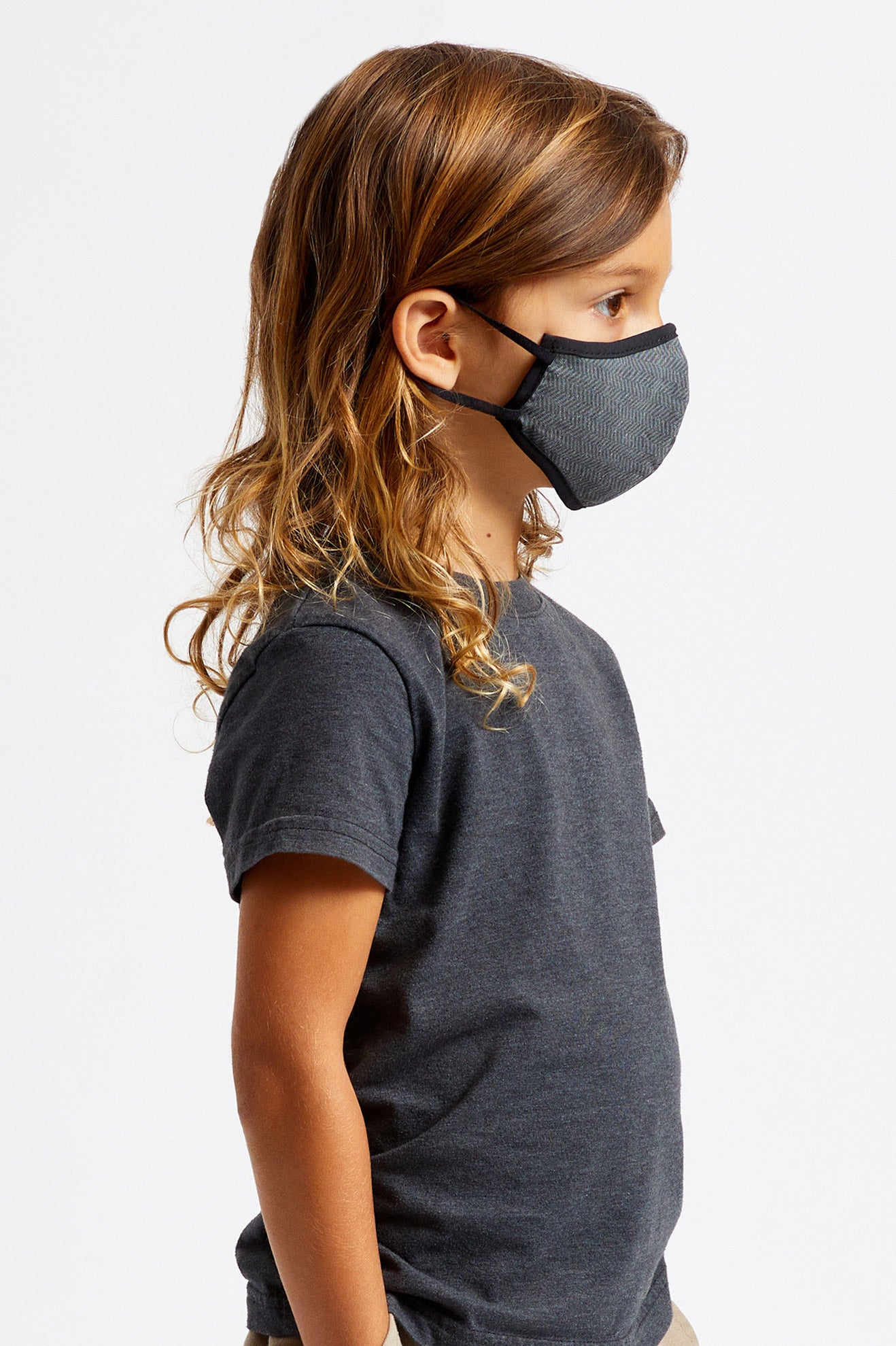 Brixton Youth Antimicrobial Unisex Face Masks Black | 751QCHERT