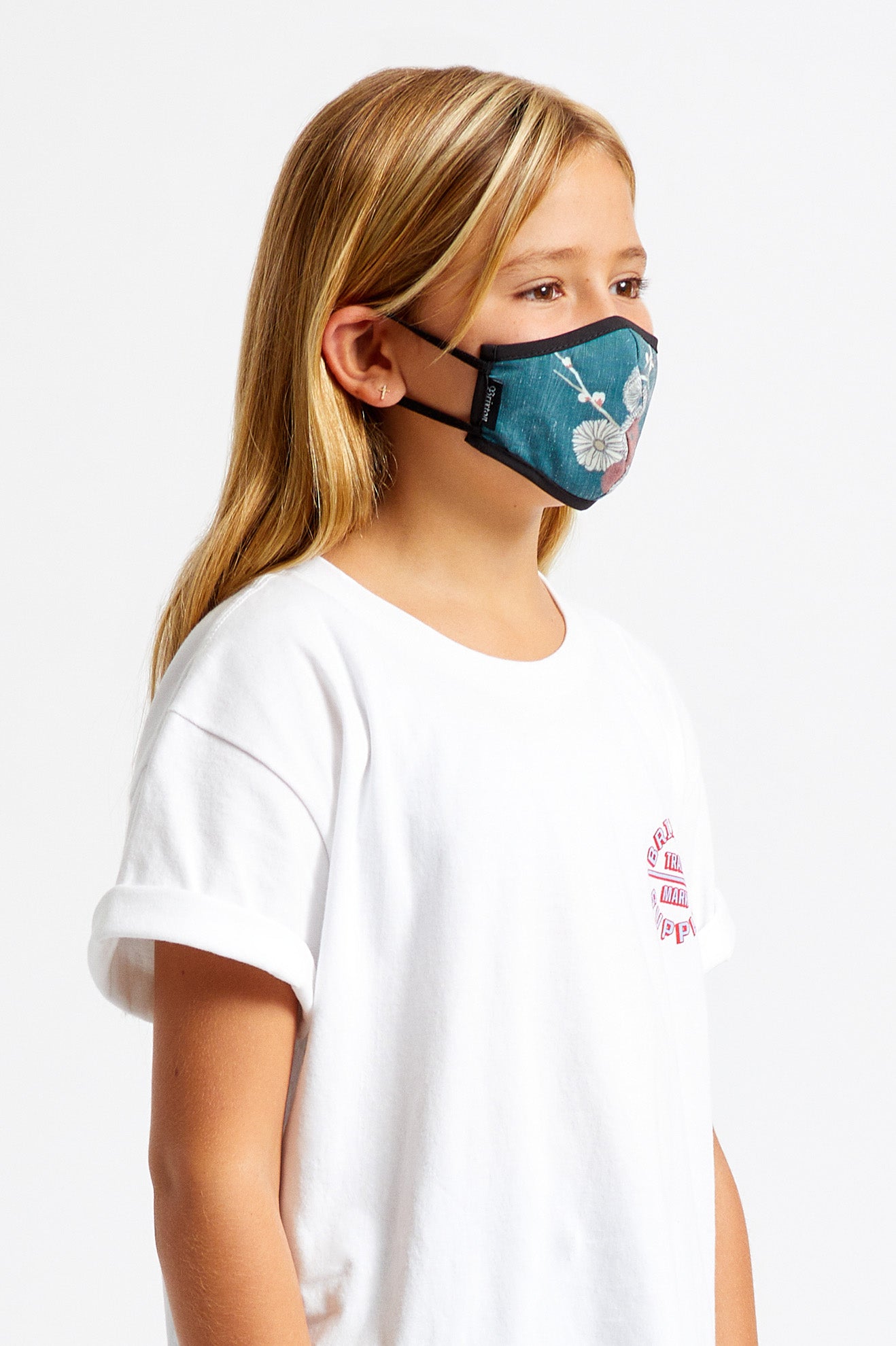 Brixton Youth Antimicrobial Unisex Face Masks Green | 814UOAKQX