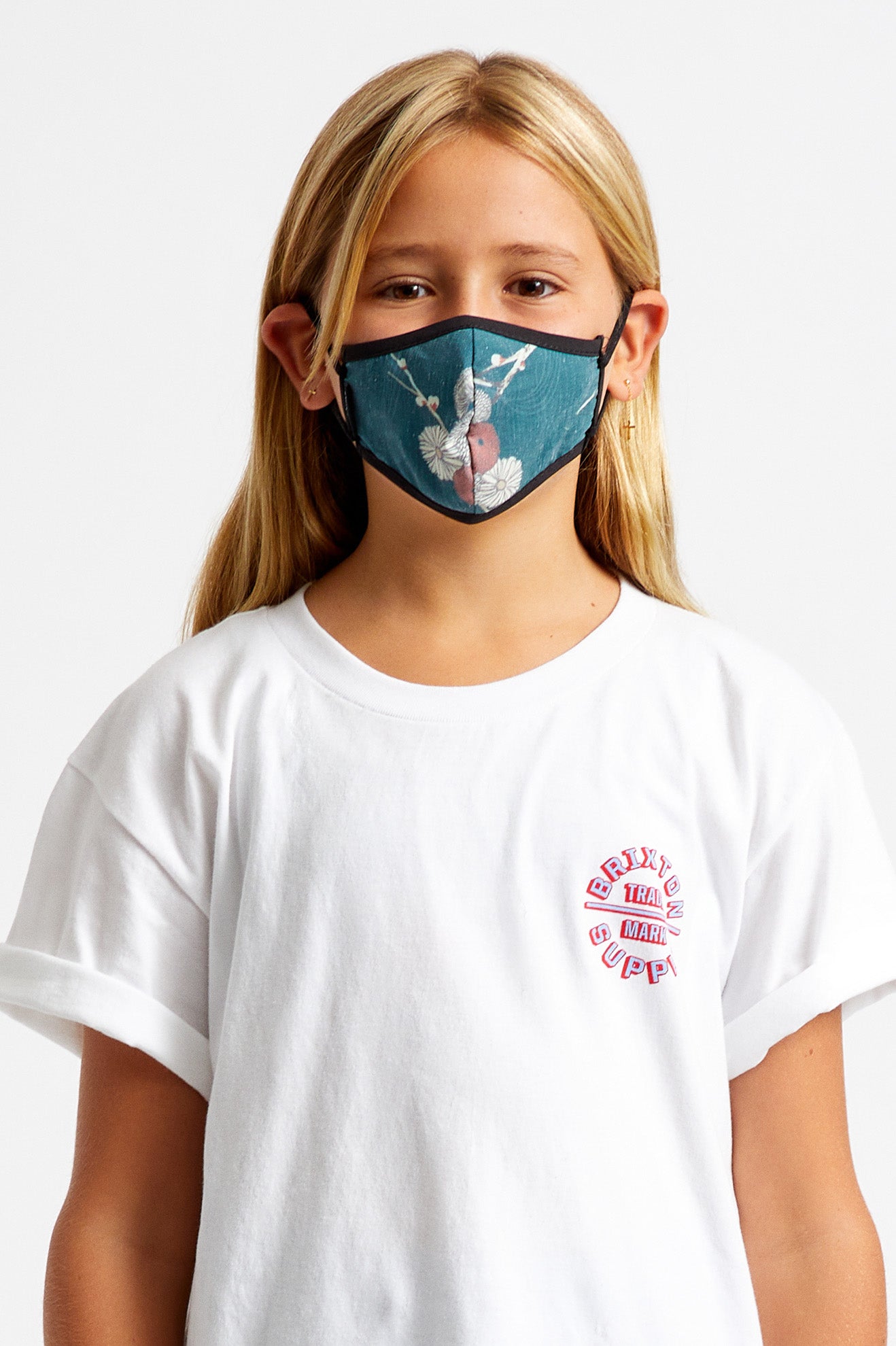 Brixton Youth Antimicrobial Unisex Face Masks Green | 814UOAKQX